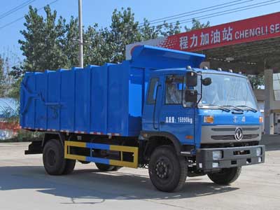 程力威牌CLW5163ZDJT4型壓縮式對(duì)接垃圾車