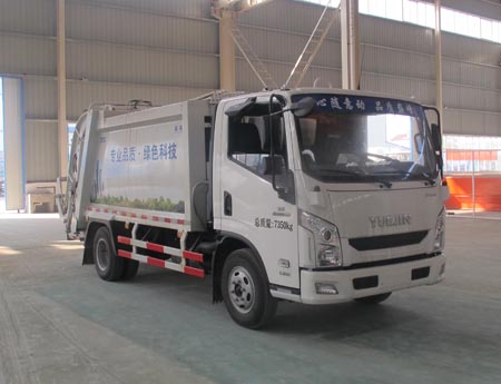 程力威牌CLW5070ZYSN4型壓縮式垃圾車
