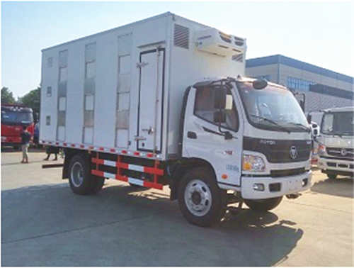 高端福田5米廂長豬仔運輸車