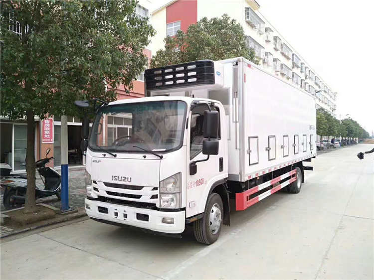 五十玲6.8米廂長雞苗運輸車國六